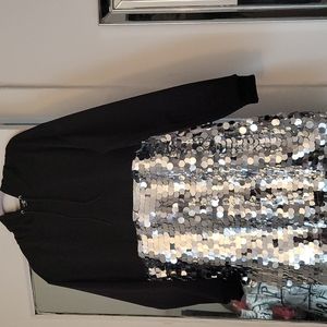 Hoodie sequence dress